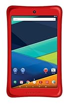 Visual Land Prestige Elite A8QI Quad Core 16GB Tablet with Bumper, RED (MEA8QIBP16GBRED)