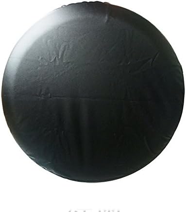 Xben Universal PU Leather Spare Tire Cover Black For Jeep, Trailer, RV, SUV, Truck Wheel Fits Entire Wheel (22 inch)