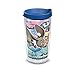 Tervis Disney Dumbo Circus Insulated Travel Tumbler with Wrap and Blue Lid, 16 oz, Clear