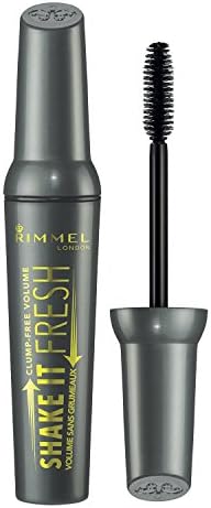 Rimmel Shake It Fresh Mascara, 004 Very Black (Pack of 2)