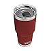YETI Rambler 30 oz Stainless Steel Vacuum Insulated Tumbler w/MagSlider Lid, Brick Red