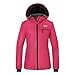 Wantdo Women's Mountain Ski Fleece Jacket Waterproof Windproof Snow Rain Coat