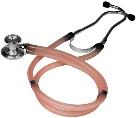 SPRAGUE RAPPAPORT TYPE STETHOSCOPE (FROSTED PINK) by Dixie Ems