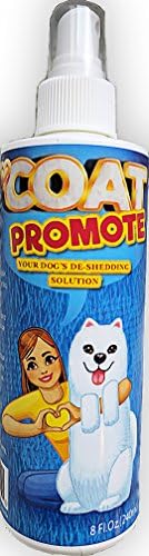 Pet MasterMind Coat Promote Natural DeShedding Spray for Dogs - Relief for Dog Dry Skin, Dandruff, Excess Shedding