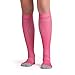 Plus Size Compression Socks 4 Wide Calf, Big and Tall, Men & Women 15-20 mmHg Reduce Pain Swelling. Maternity Nurse Travel Diabetic & Medical (WF LG, PINK)