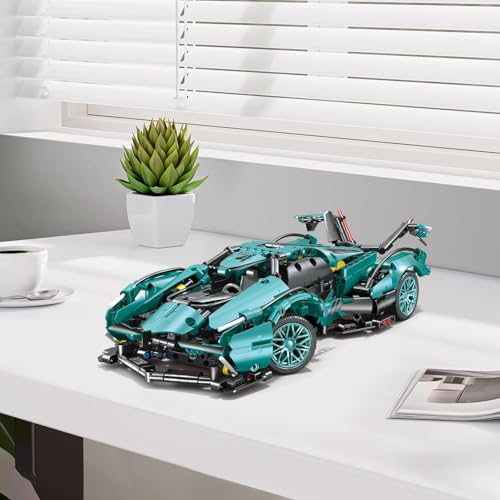 Uniiking® Technic Cars Building Blocks Sets - 1:14 Race Car Model Building Set, Adult Speed Champion Cars Set to Build, Stem Super Car Kits for Adults(1200 Pieces)