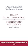 Droit constitutionnel et institutions politiques by 