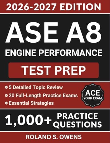 ASE Test Prep and Study Guide (Halderman Automotive Series