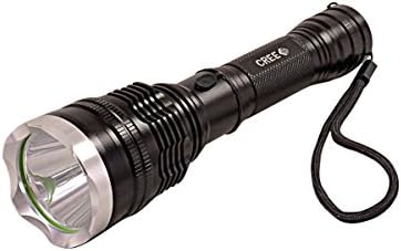 GOR Sun Tactical Rechargeable 300M LED Flashlight Torch 6.8 Inch