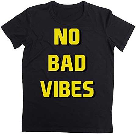 graphke No Bad Vibes Men's T-Shirt XX-Large