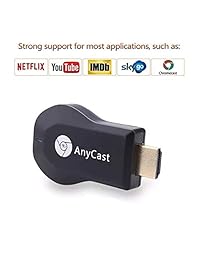 [Versión actualizada] Wireless HDMI pantalla espejo Dongle, PHADEN WiFi pantalla TV Dongle receptor 1080P fácil compartir Wireless Streaming TV Stick para iOS Android Mac dispositivos a HDTV