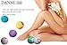 Danne Best Bath Bombs Set, 4.5OZ X 6 Lush Bath Bombs Gift Set，Handmade And Natural Organic Essential Oils, Dry Flowers Bath Fizzies For Moisturizing Skin and Relaxation. Women Gift Ideas，Vegan Birthda