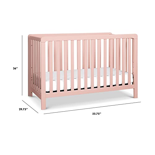 Carter's by DaVinci Colby 4in1 LowProfile Convertible Crib in Petal