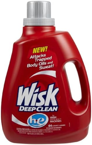 Wisk Deep Clean Laundry Detergent for HE Washing Machines (100-Ounce, 4-Pack)