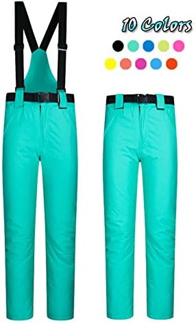 Women's Snow Pants Waterproof Windproof Ski Pants Outdoor Warm Insulated Snowboard Pants