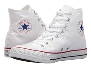 Image of Converse Unisex Chuck Taylor All Star HI Basketball Shoe (7 B(M) US Women / 5 D(M) US Men, Optical White)