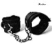 Noodeer Wrist Adjustable PU Leather Litchi Pattern Ankle Handcuffs
