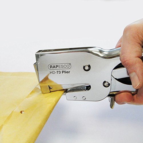 Rapesco Classic Plier Stapler Set, Includes 73 Plier Stapler and Pack of 2,000 Staples 73 Type 1/2" (1306)