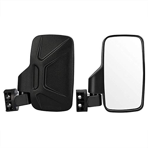 image for BETOOLL Adjustable Pair UTV Side Mirror Set 1.75 or 2inch Roll Bar Cag