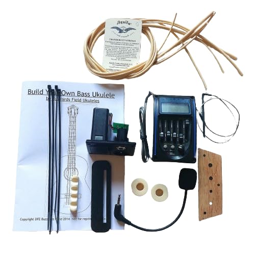 Buzzards Field Short Scale Bass Ukulele/Guitar Conversion - Plus Gold Kit