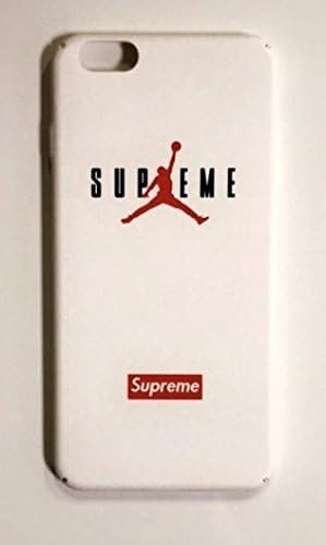 iPhone 6/6s PLUS 5.5" Case, Jordan X Supreme Logo Protective Premium Hard Case for Apple iPhone 6 PLUS and iPhone 6s PLUS (White)