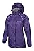 Mountain Warehouse Pakka Womens Rain Proof Waterproof Jacket Purple 10