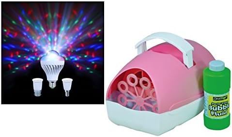 Sensory Lighting Kit - Bubble Machine and Moonbulb Colour Effect Light