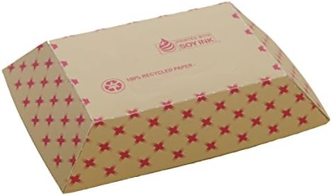 A World of Deals Tray #200 ECO Kraft Paperboard Food Tray, 2-lb Capacity (Pack of 250)