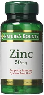 Natures Bounty Zinc 50 mg