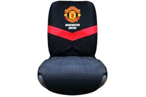 Next Products Manchester United auto seat Cover in Black, one Piece for Front seat, 8851582518474