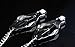 Nipple Chain Breast and Vaginal Clip for Sex by Primal Juice, Enjoy Sensual Pleasure with The Deluxe Silver Metal Toy Clamp in Adjustable Butterfly Design, Good for Bondage, SM BDSM. Get Kinky Now!