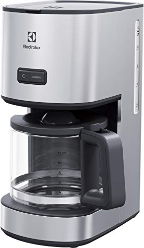 Electrolux E4CM1-4ST Programmierbare Kaffeemaschine, 1080 W, 1,65 Liter, Edelstahl, Grau/Stahl – Bild 3