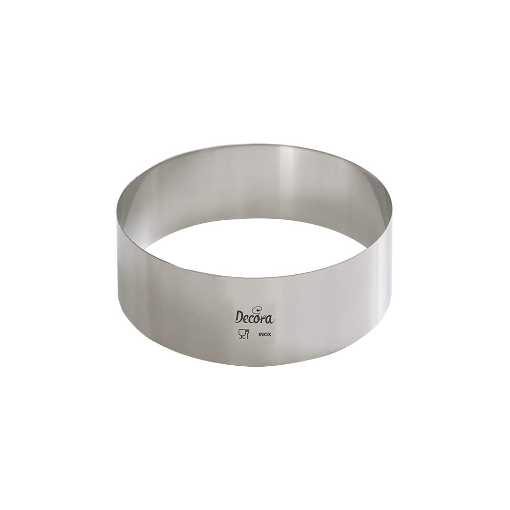 DECORA 0063716 Stainl. Steel Round Shape Ø 16 X H 4,5 Cm