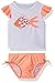 Crazy 8 Girls' Fish Rashguard Set
