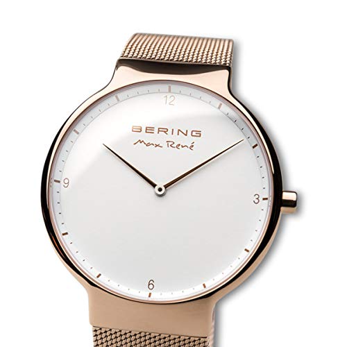BERING Unisex Análoga Cuarzo Reloj de Pulsera de colección con Acero Inoxidable Pulsera und Cristal de Zafiro - Imagen 3