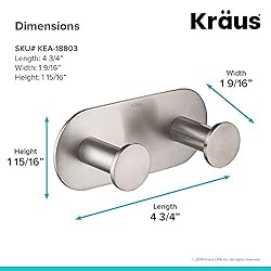 Kraus Elie Bathroom Robe and Towel Double