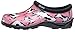 Sloggers Women's Waterproof Rain and Garden Shoe with Comfort Insole, Cow-abella Bubble Gum, Size 8, Style 5117CWP08