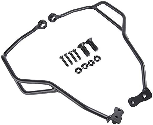 FATExpress Motorcycle Black Steel Handle Bar Handguard Handlebar Hand Crash Guard Protector for 2016 2017 2018 2019 CRF1000L CRF 1000L Africa Twin Adventure ADV Accessories 16-19
