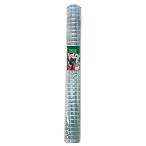 Drahtnetz, 4 x 0,9 m, enge Maschen, rechteckig, 13 mm, verzinkt, einfach zu schneiden und zu formen