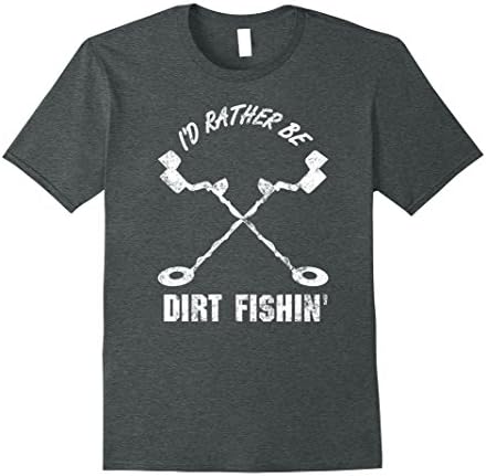Mens Funny Metal Detecting T-Shirt, All Sizes Available XL Dark Heather
