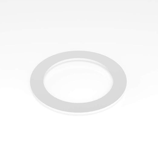 Gloss White Downlight Spotlight Surround Bezel Converter/White