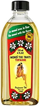 Monoi Tiare Tahiti Monoi Tipanie Plumeria, 4 Fluid Ounce - Pack of 4