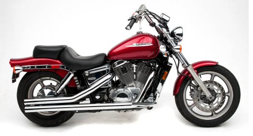 Roadburner 2.5 inch Street Pros - Chrome RB-01-2045 for Honda Spirit VT 1100 (1997-07)