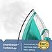 ArtMuseKit Light 'N Easy Compact Steam Iron, Turquoise, IR1010