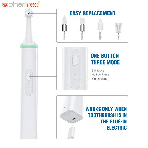 mothermed Dog Tooth Brush Electric Professional Teeth Polisher Tartar