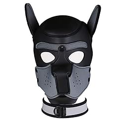 Adults Neoprene Puppy Hood Mask with