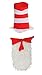 elope Dr. Seuss Cat in the Hat Adult Insta-Tux Kit