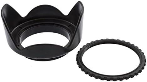 52mm Flower Petal Tulip Lens Hood Screw Mount For Canon digital Camera