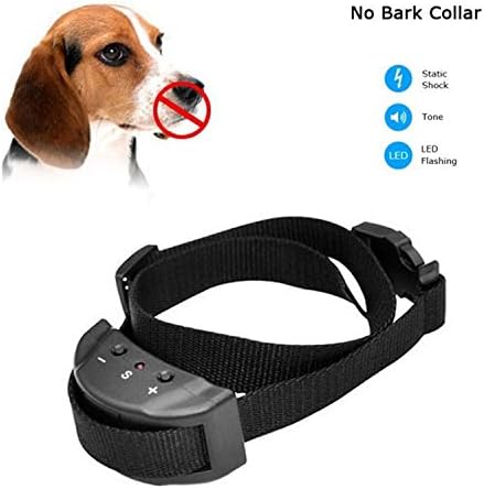 Hot Sale 2017 Anti Bark No Barking Collars Remote Electric Shock Vibration Remote Pet Dog Training No Bark Control Collar 7 Correction Levels