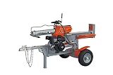 YARDMAX YS2565 25 Ton Half Beam Gas Log Splitter, 4-Way Wedge, Briggs & Stratton, CR950, 6.5HP, 208cc